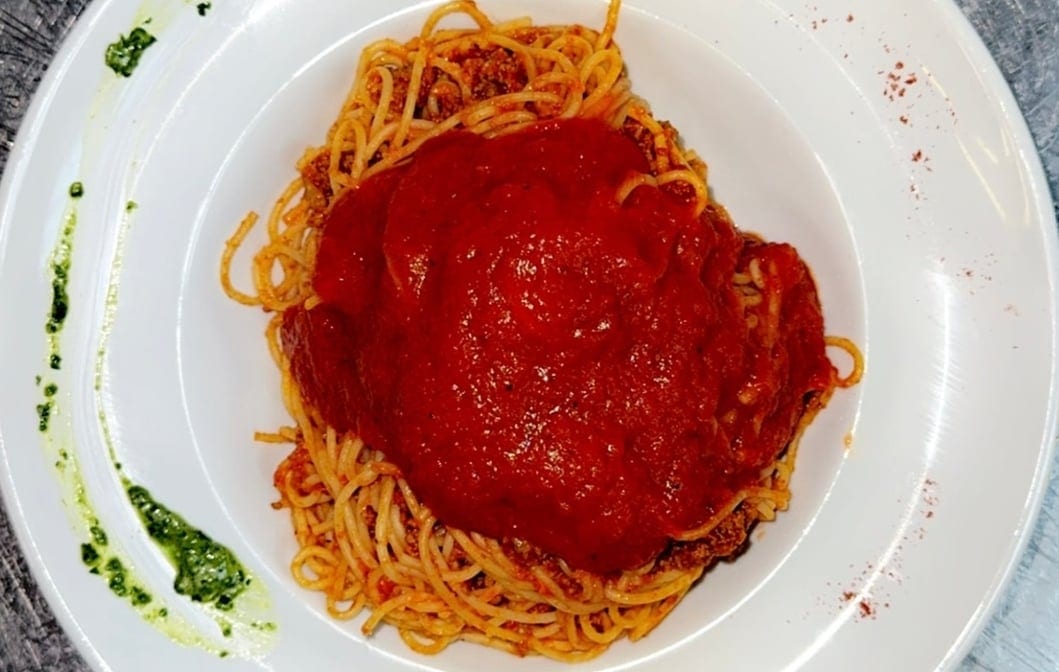 Kids' Spaghetti with Meatballs.