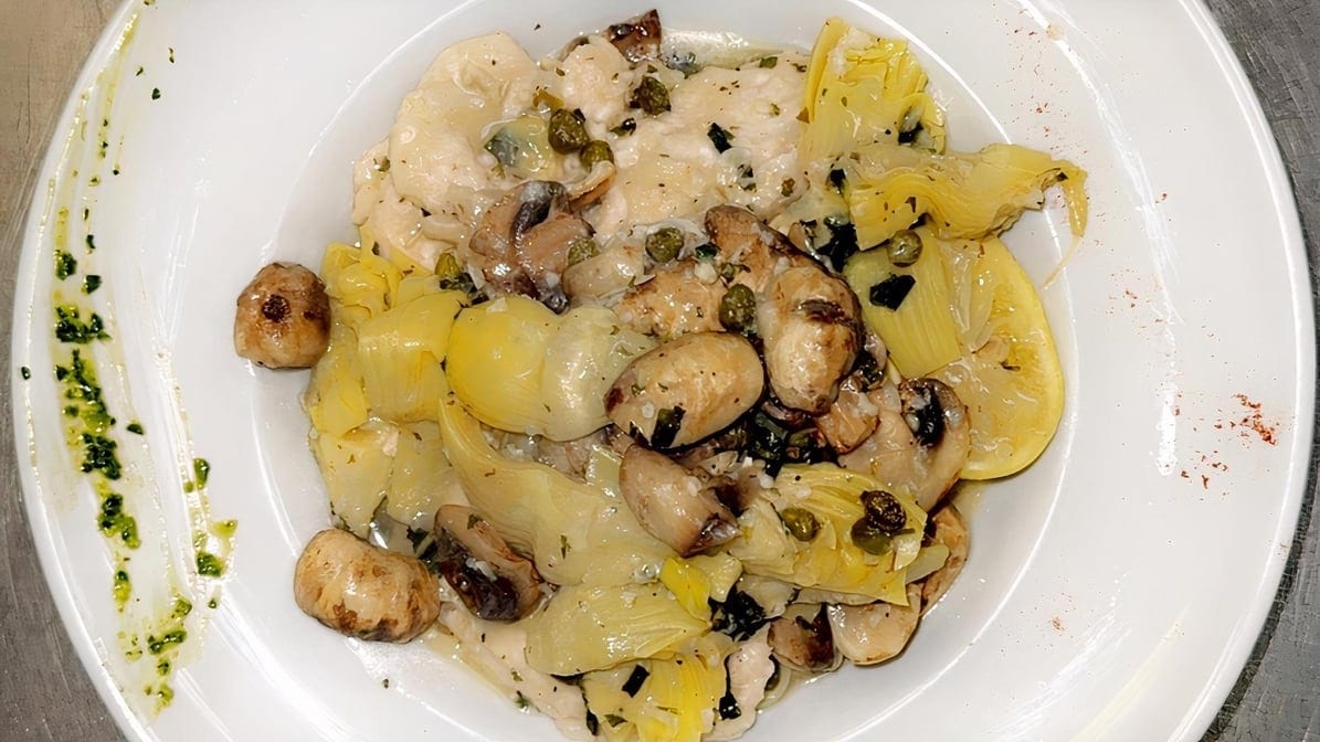 Chicken Siciliano.