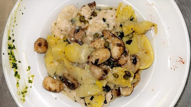 Chicken Siciliano.
