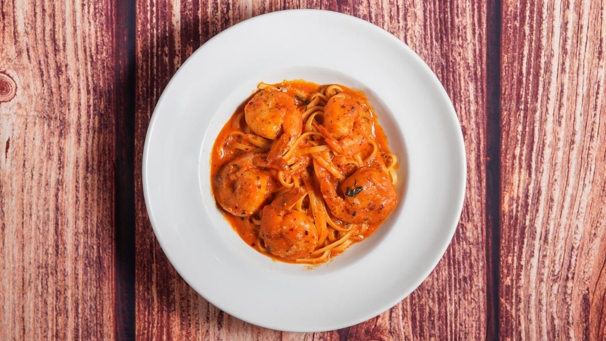 Shrimp Diavolo.