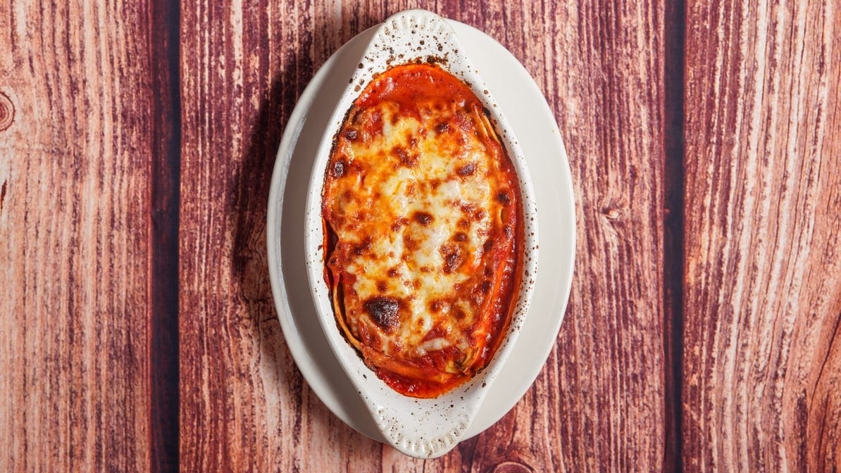 Beef Lasagna.