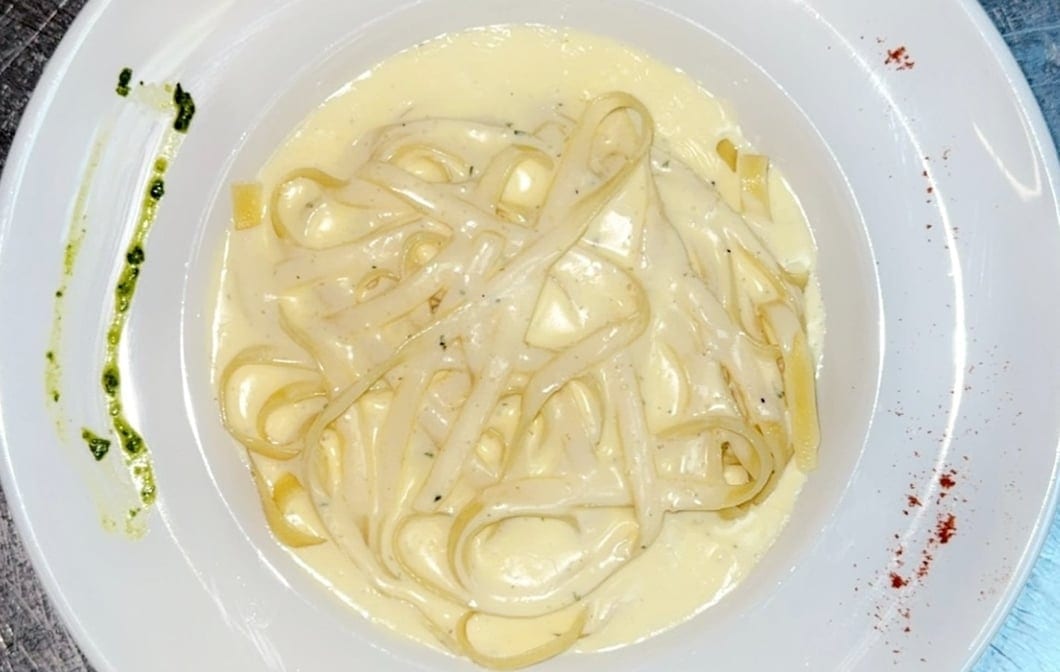 Kids' Fettuccine Alfredo.