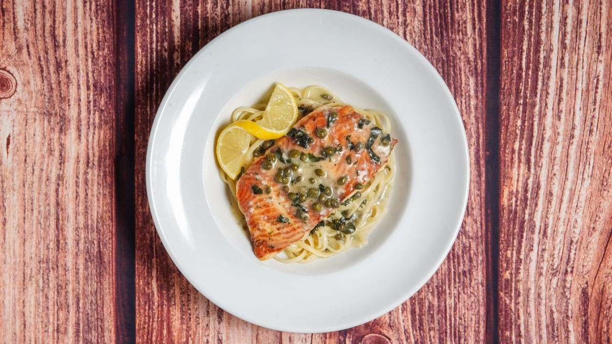 Salmon Picatta.