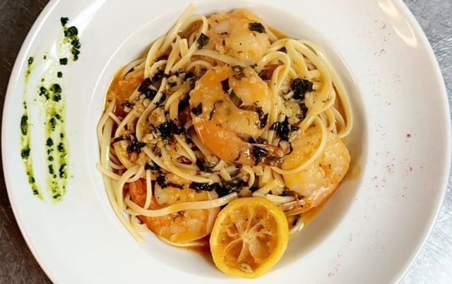 Shrimp Scampi.