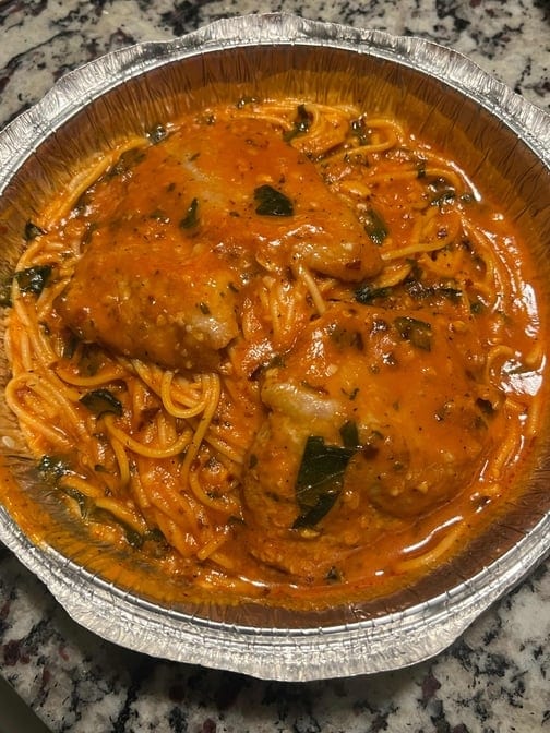 Veal Diavolo.