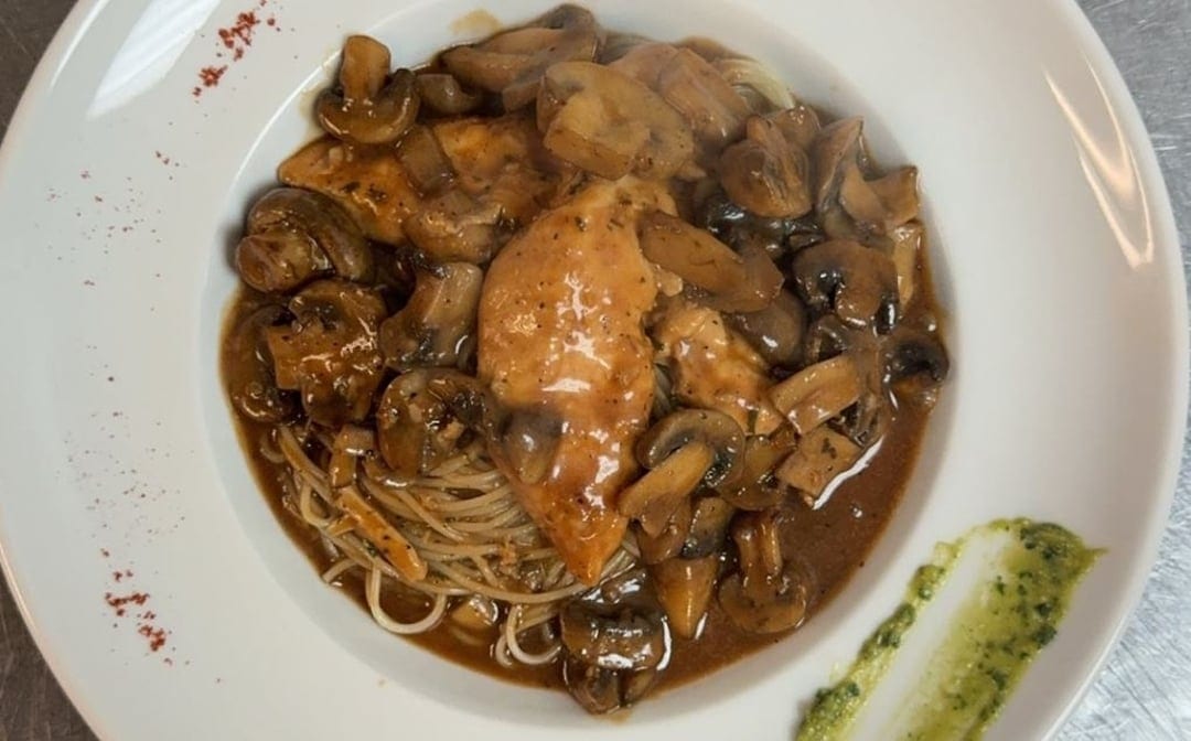 Veal Marsala.