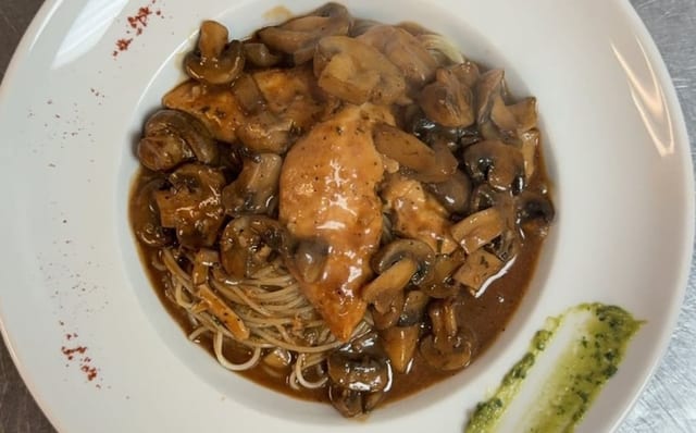 Veal Marsala.