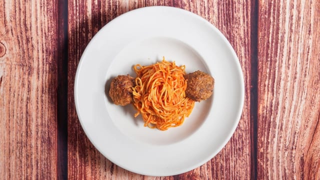 Spaghetti with Meatballs.