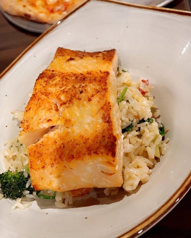 Salmon Risotto.