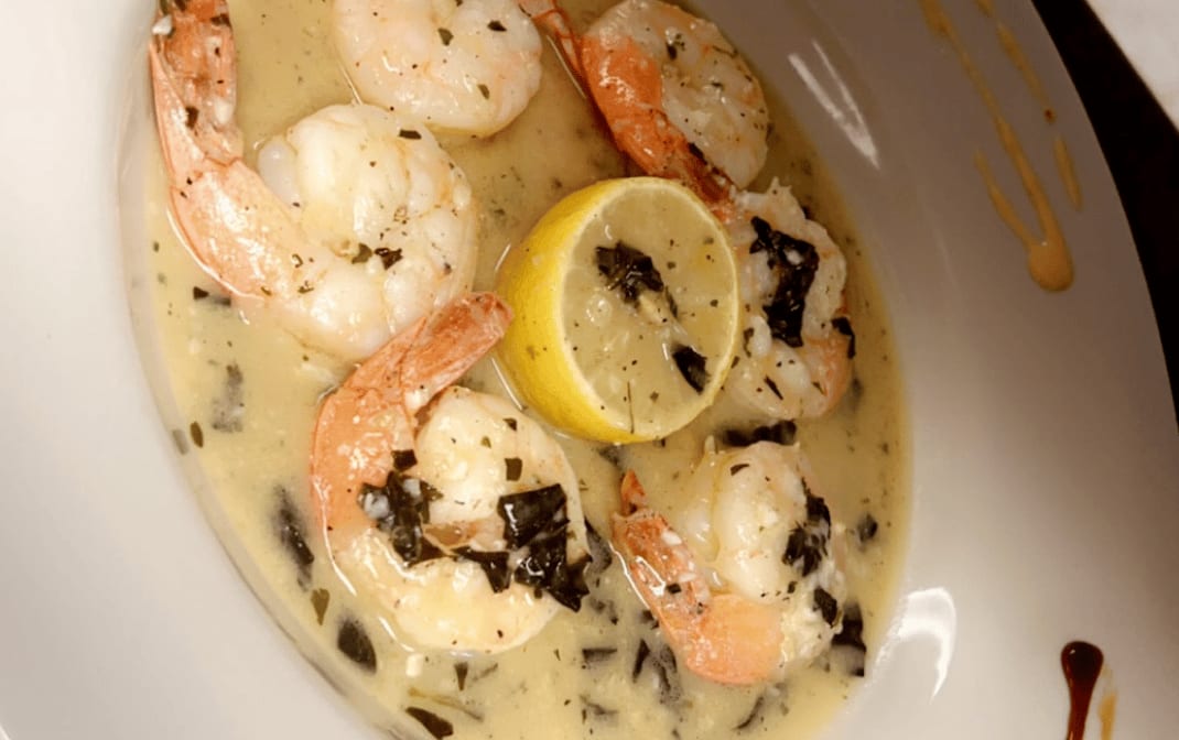 Shrimp Napeloni.