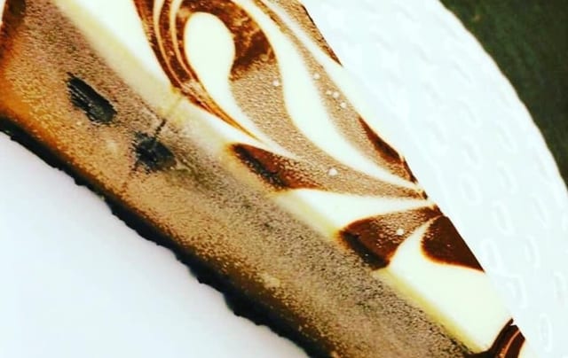 Triple Chocolate Cheesecake.