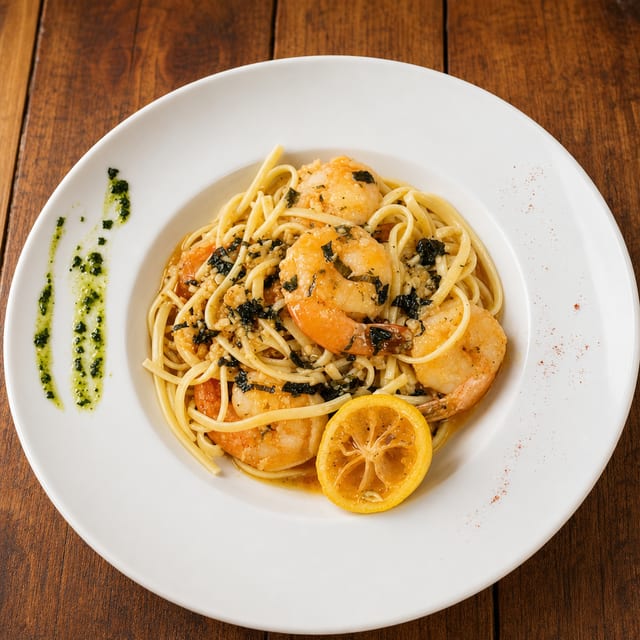 Shrimp Scampi.