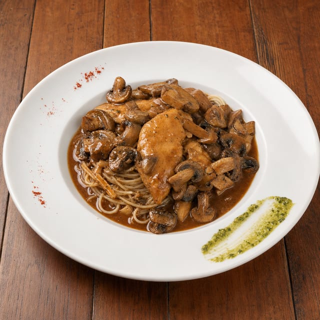 Veal Marsala.