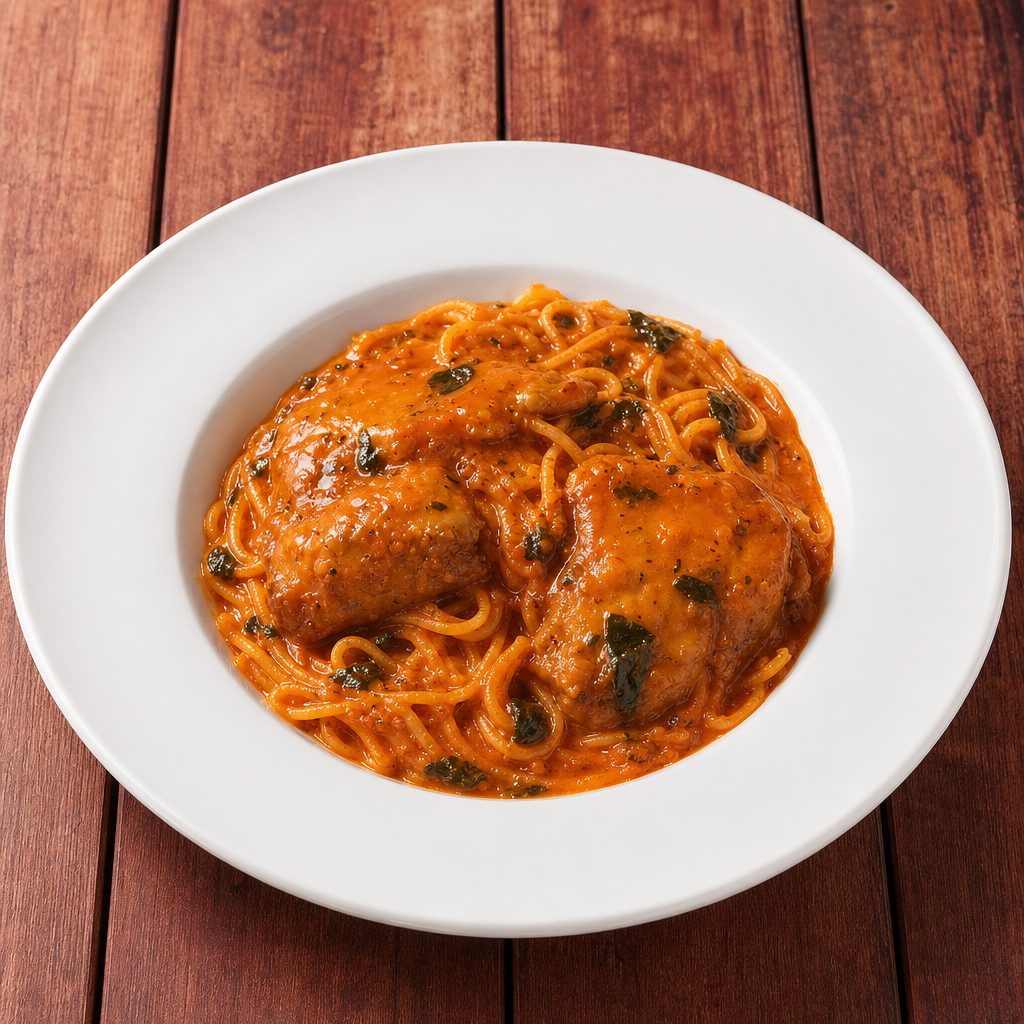 Veal Diavolo.