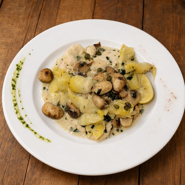 Chicken Siciliano.