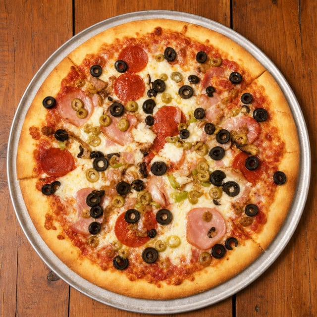Meat Lovers Pizza.