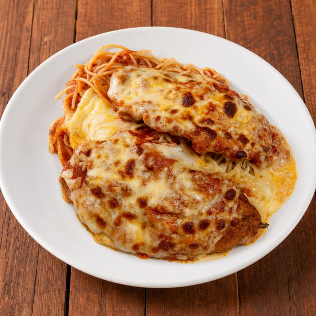 Chicken Parmigiana.