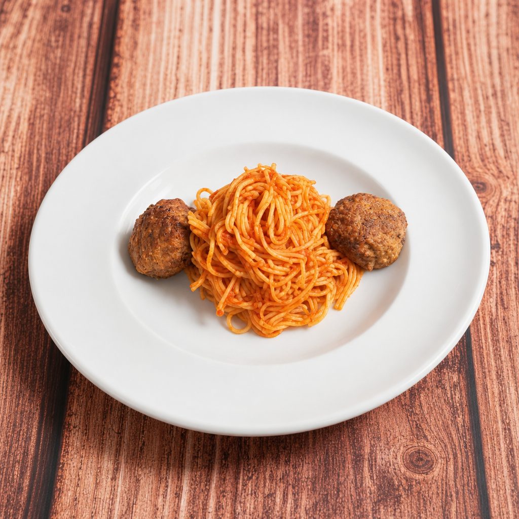 Spaghetti with Meatballs.