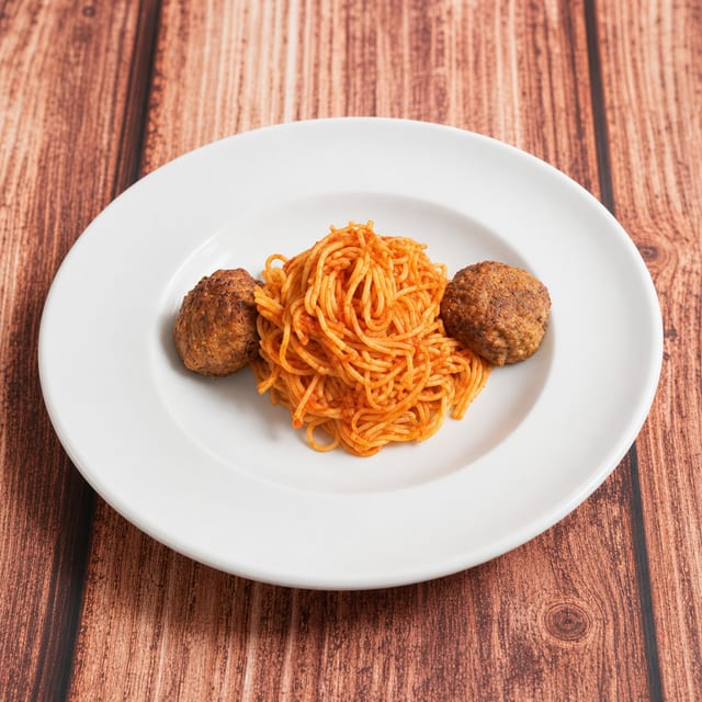 Spaghetti with Meatballs.