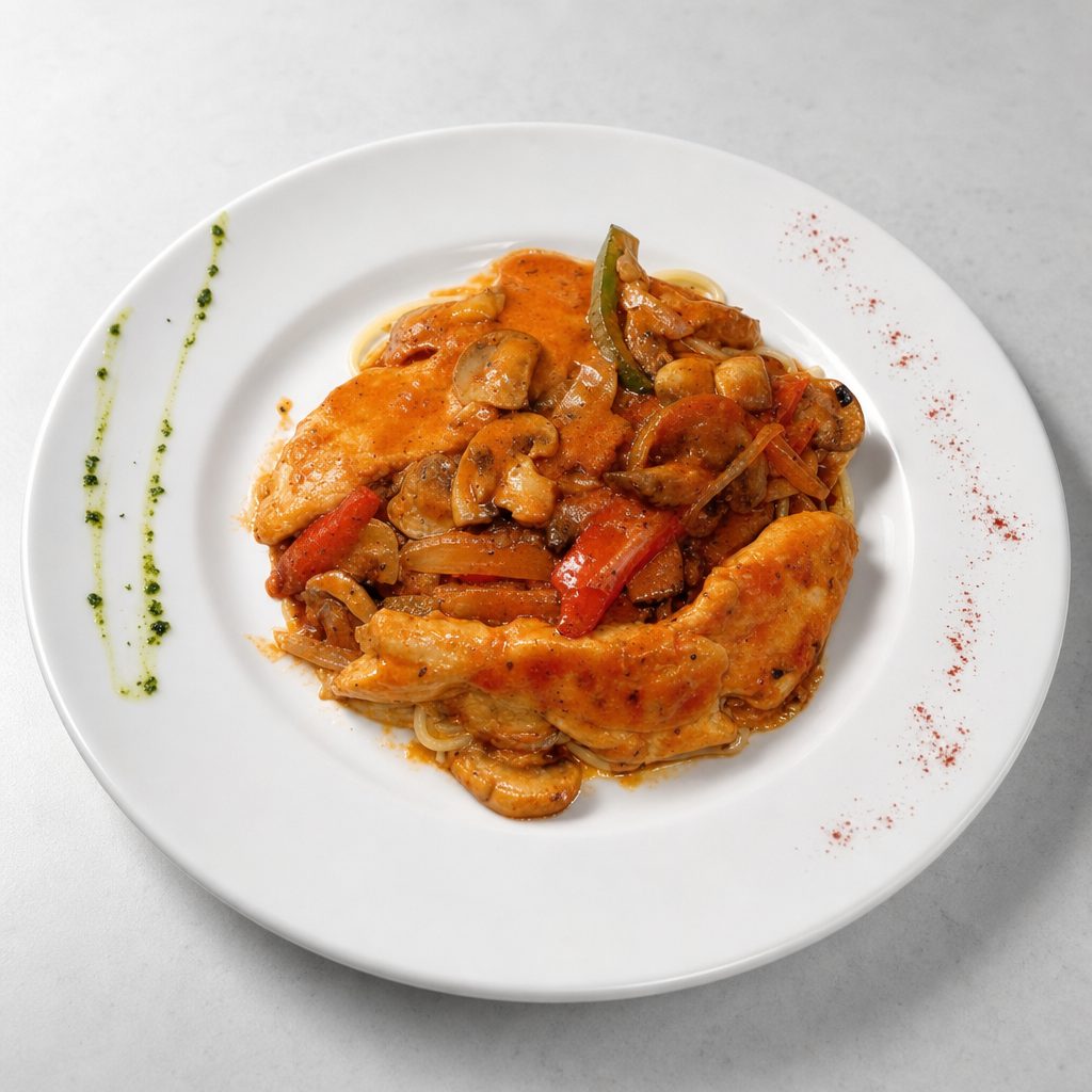 Chicken Cacciatore.