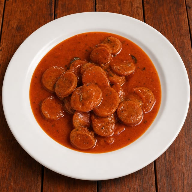 Sliced Italian Sausage.